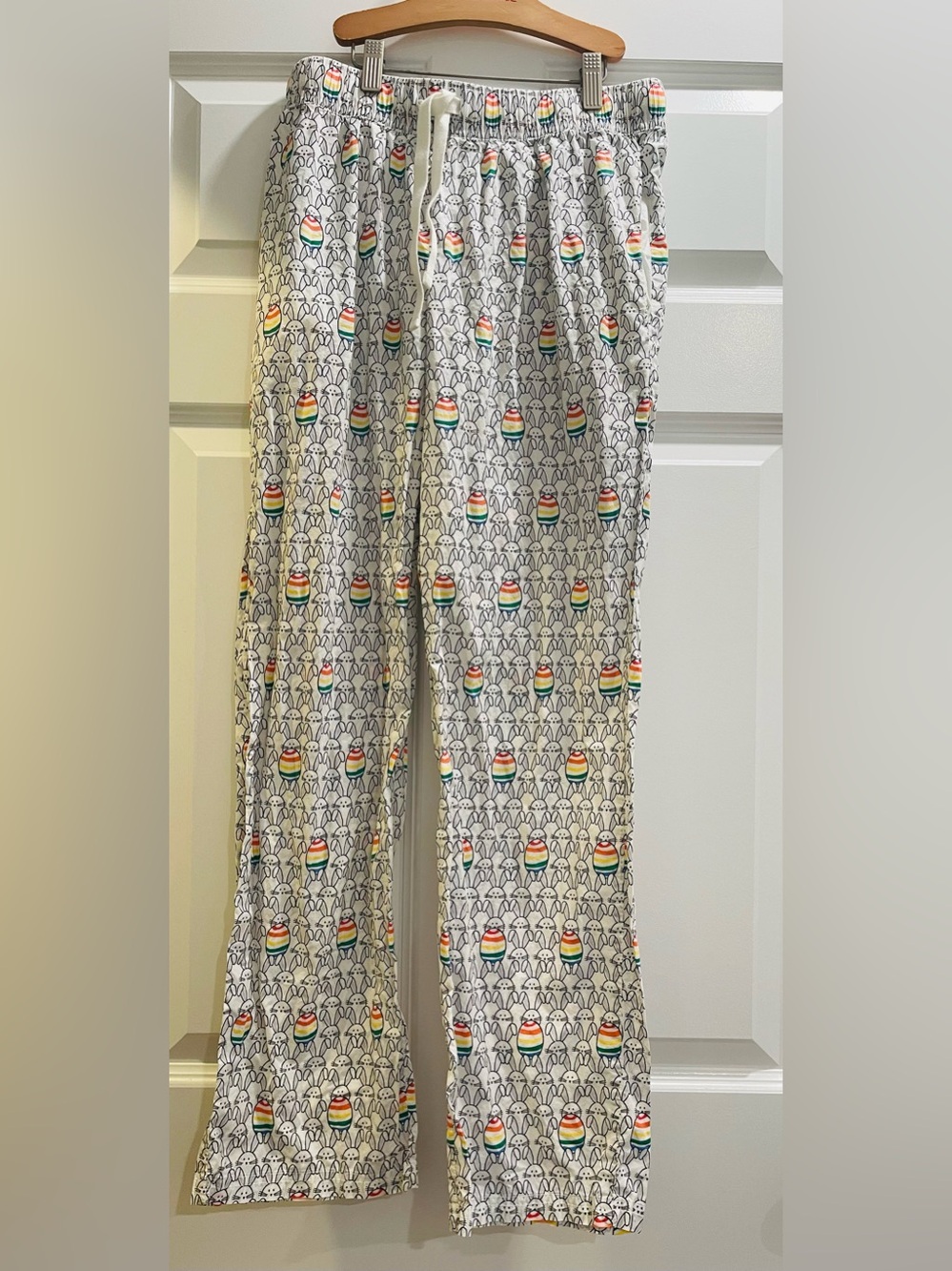 Hanna Andersson Easter pajama pants rainbow - XS